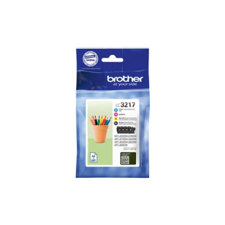 Cartuccia brother ink lc-3217valdr value pack [lc3217valdr]