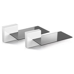 Meliconi gost cubes soundbar bianco 2 cube + 2 ripiani