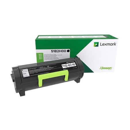 Toner lexmark nero per ms/mx 417/517/617 8500 pagine [51b2h00]