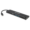 Adattatore manhattan usb-c a hdmi / vga docking station 4-in-1
