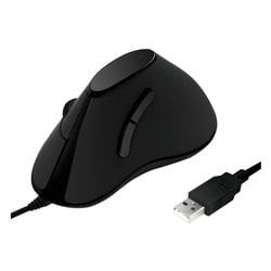 Mouse logilink ergonomico verticale 5 tasti 1000dpi nero [id0158]