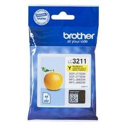 Cartuccia brother lc-3211y dcp-j772/4dw, mfc-j890dw 200-pagine