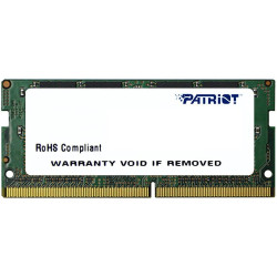 Ram so-dimm ddr4 4gb patriot 2400mhz [psd44g240081s]