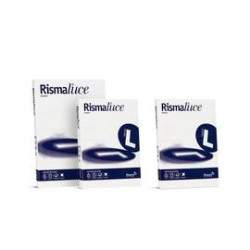 Carta in risma bianca favini 100 fogli a4 100gr rismaluce [a690104]