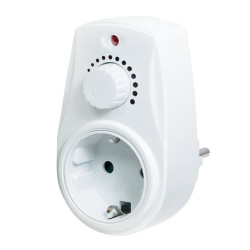Adattatore presa logilink con dimmer bianco [pa0151]