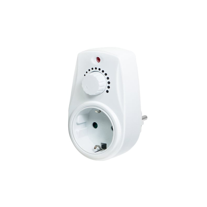Adattatore presa logilink con dimmer bianco [pa0151]