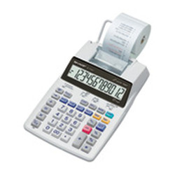 Calcolatrice sharp el-1750v scrivente bianco [el1750v]