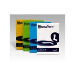 Carta in risma colorata favini 200 fogli a4 140gr rismaluce arancio