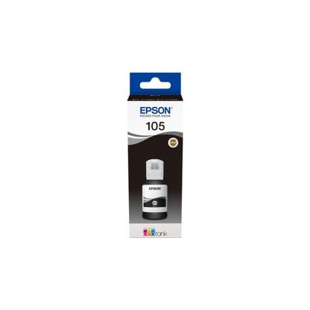 Cartuccia epson flacone 105 ecotank 140ml nero