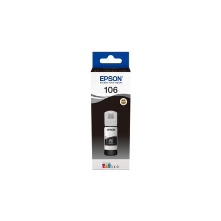 cartuccia epson flacone 106 ecotank 70ml nero