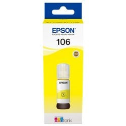 Cartuccia epson flacone 106 ecotank 70ml giallo
