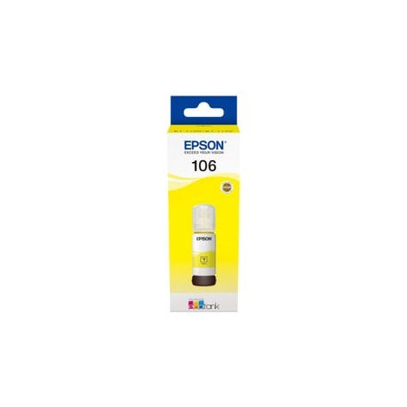 Cartuccia epson flacone 106 ecotank 70ml giallo