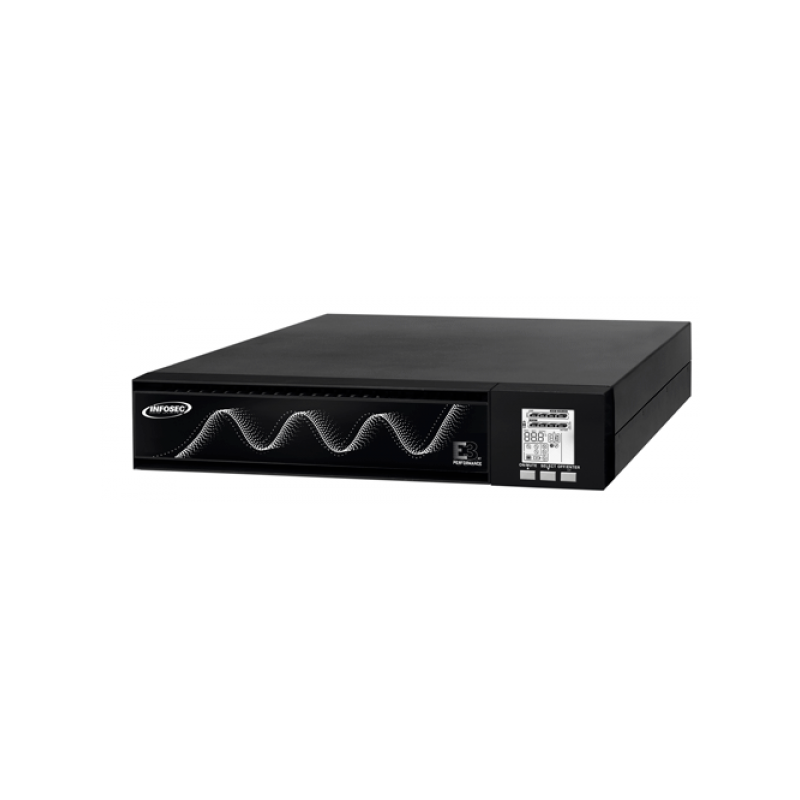 Gruppo di continuita' infosec ups e3 1100va 990w online desktop/rack
