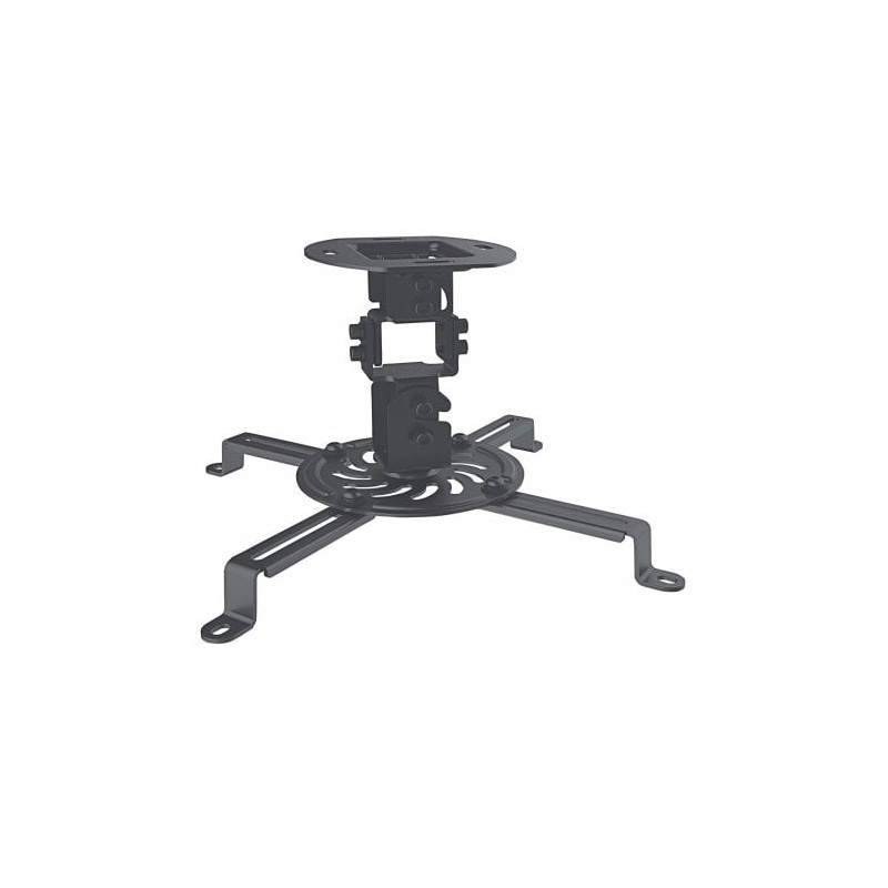 Supporto a soffitto manhattan 461184 per videoproiettore nero