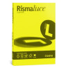 Carta in risma colorata favini 200 fogli a4 140gr rismaluce giallo