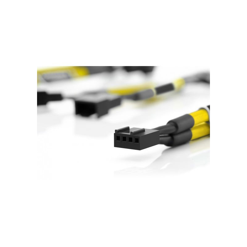 Cavo ventole noctua a y 4 pin na-syc1 chromax giallo 3x [na-syc1.black]