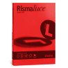 Carta in risma colorata favini 200 fogli a4 140gr rismaluce rosso