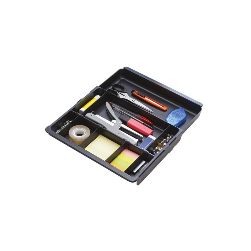 Organizzatore per cassetti/portaoggetti exacompta nero [316014d]