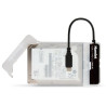 Adattatore hamlet sata usb 3.1 + box hard disk 2,5 [xadtc-sata]
