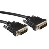 Cavo nilox dvi-d dual link 24 1 m/m 3m nero [cro11995535]