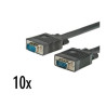Cavo vga nilox c/ferrite 2m nero [nx090204111]