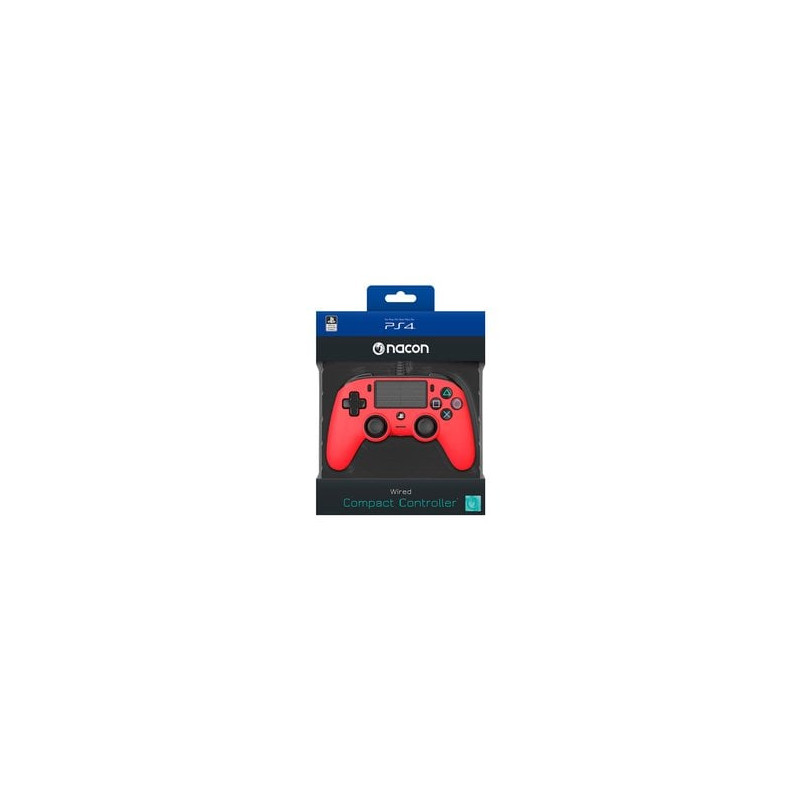 Controller ps4 nacon rosso [ps4ofcpadred]