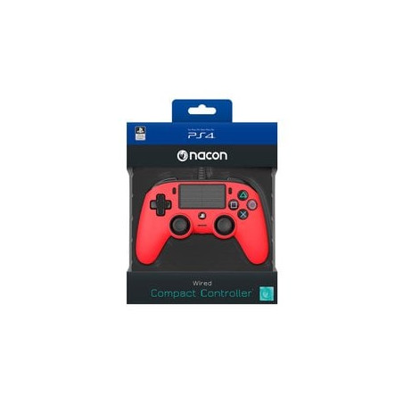 Controller ps4 nacon rosso [ps4ofcpadred]