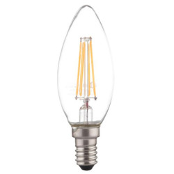 Lampadina philips led candela e14 3 7 watt 2700 glass classe: a+
