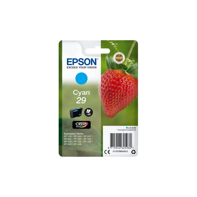 Cartuccia epson serie 29 ciano [c13t29824022]