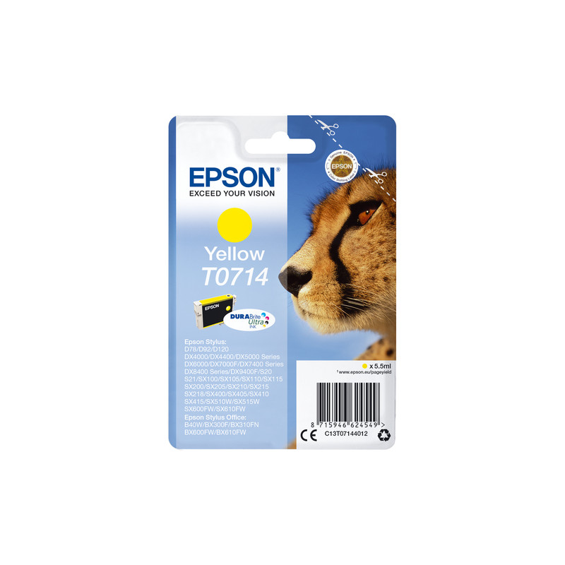 Cartuccia epson t0714 mfdx4000 giallo [c13t07144022]