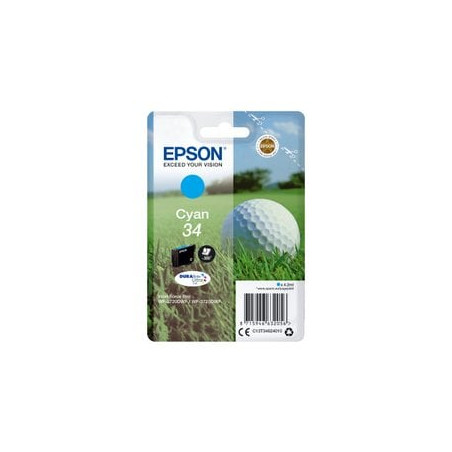 Cartuccia epson serie 34 ciano [c13t34624020]