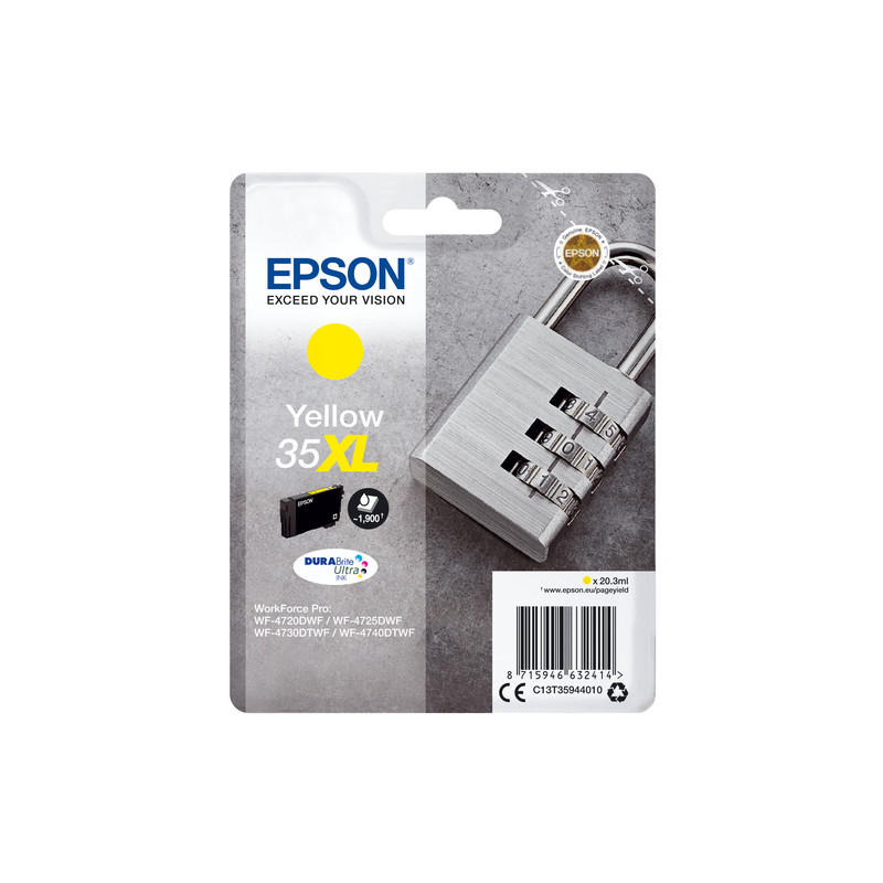 Cartuccia epson serie 35xl giallo [c13t35944020]