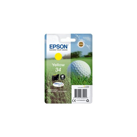 Cartuccia epson serie 34 giallo [c13t34644020]