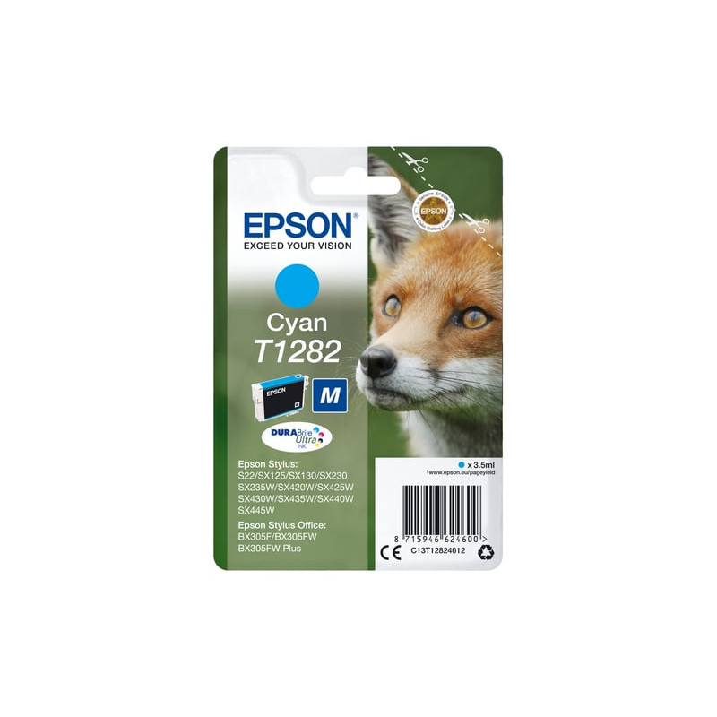 Cartuccia epson t1282 tg. m ciano [c13t12824022]