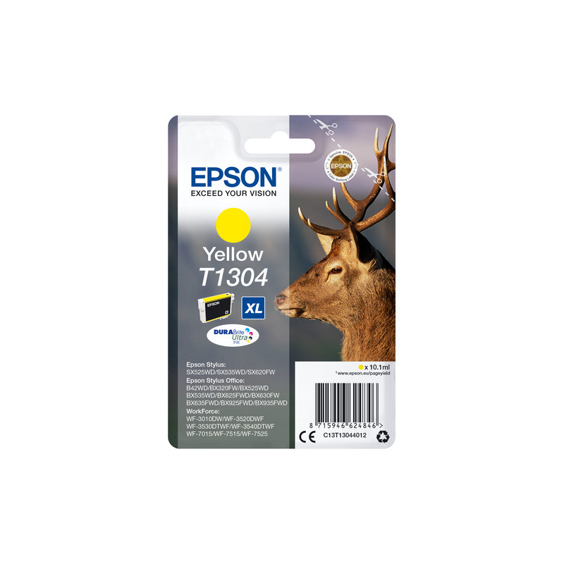 Cartuccia epson t1304 tg. xl giallo [c13t13044022]