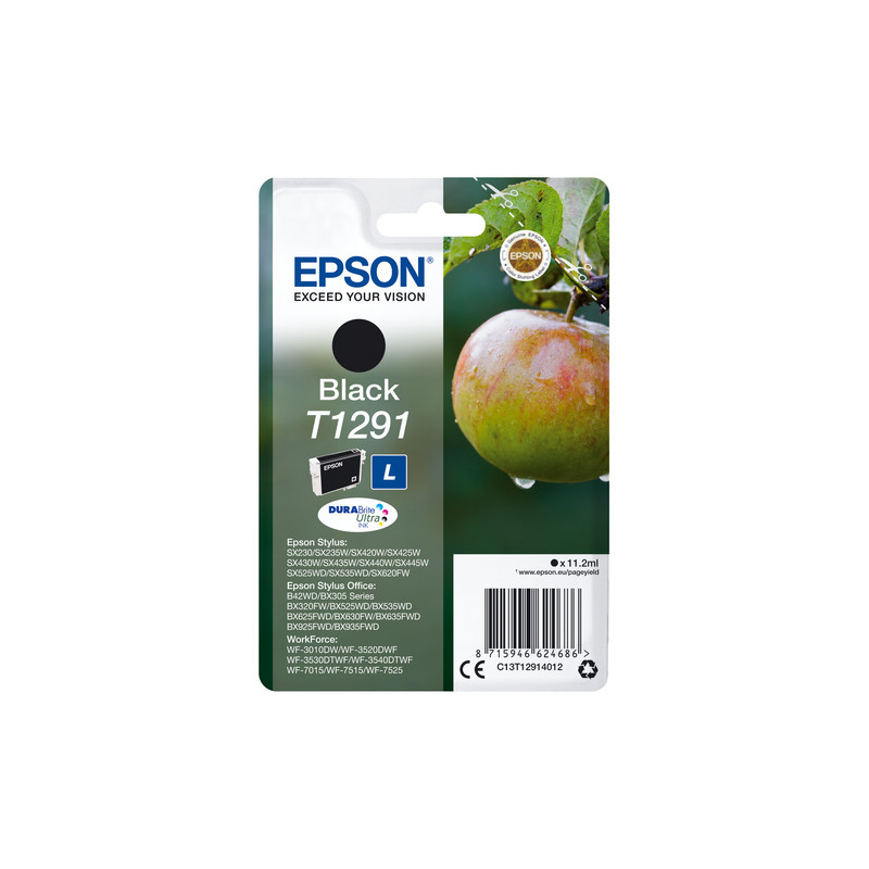 Cartuccia epson t1291 tg. l nero [c13t12914022]