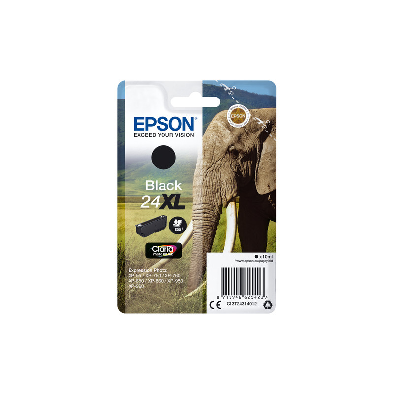 Cartuccia epson serie 24xl nero [c13t24314022]