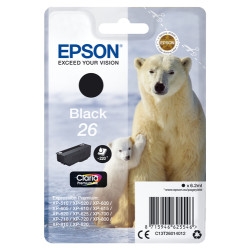 Cartuccia epson serie 26 nero [c13t26014022]