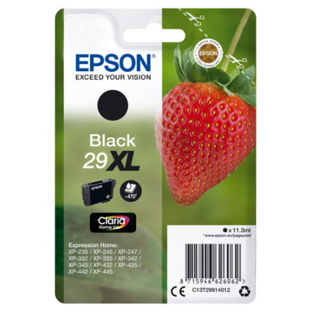 Cartuccia epson fragola t29xl nero [c13t29914022]