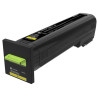 Toner lexmark 72k20ye giallo [72k20ye]