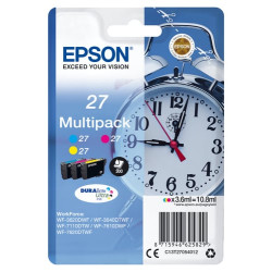 Cartuccia epson multipack 27 sveglia 3 colori [c13t27054022]