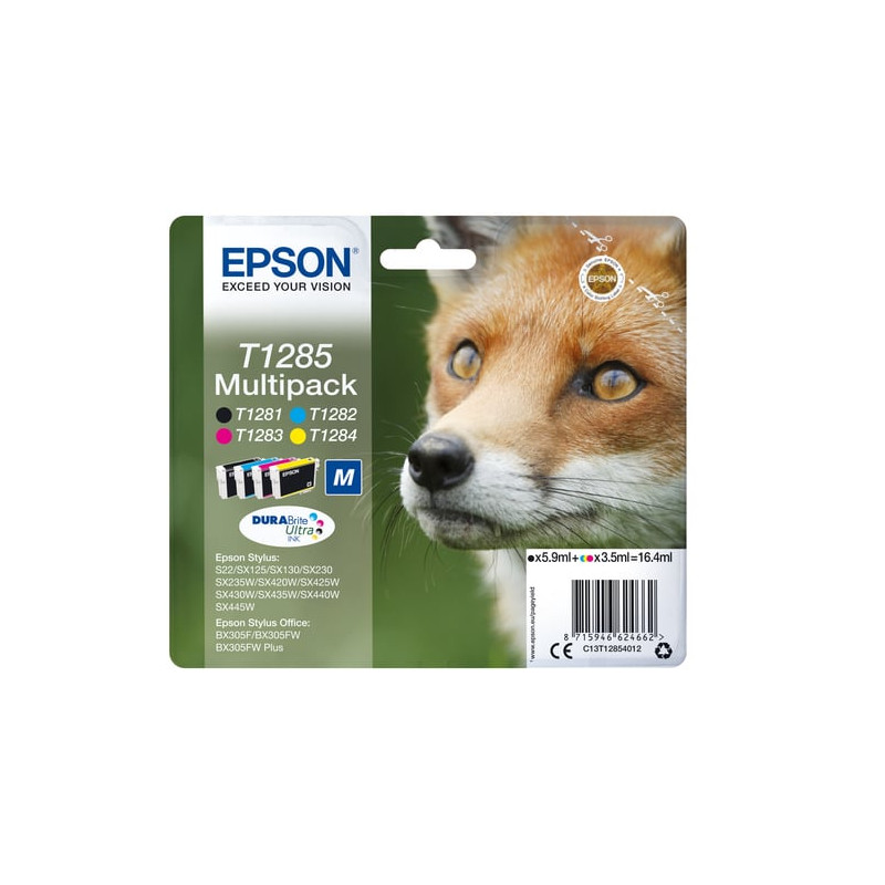 Cartuccia epson multipack t128 (nmcg) volpe tg.m [c13t12854022]