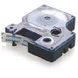 Nastro dymo d1 6mmx7m nero/trasparente [s0720770a]