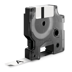 Nastro dymo d1 19mmx7m nero/bianco [s0720830a]