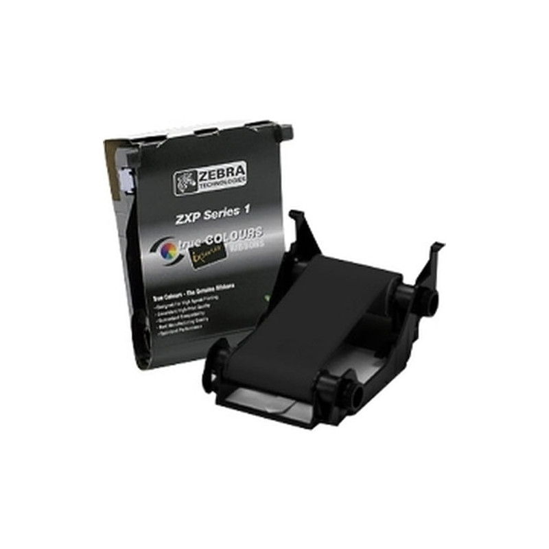 Nastro stampante zebra 1000 stampe zxp series 1 nero monocromatico