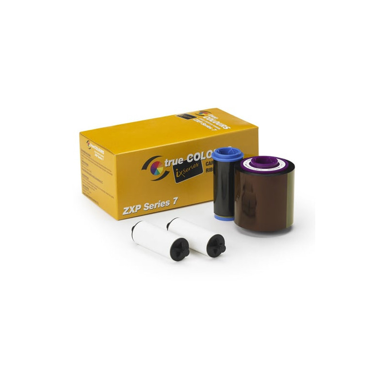 Ribbon ymcko zxp7 nero 250 stampe [800077-740em]