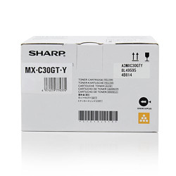 Toner sharp per mx-c250f/ mx-c300w giallo [mxc30gty]