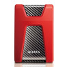 hard disk esterno 2,5 2tb adata hd650 usb 3.0 rosso [ahd650-2tu31-crd]