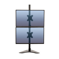 Supporto monitor fellowes platinum series doppio braccio verticale