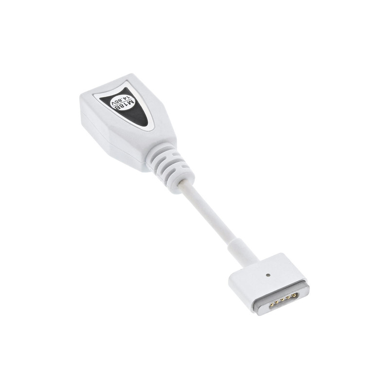 Plug secondari inline m18b da 14,85v per apple macbook air (mafsafe2)